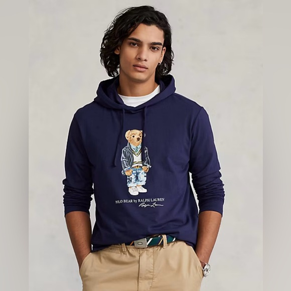 Ralph Lauren Other - Auth. Ralph Lauren Polo Bear Hooded T-shirt
